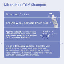Load image into Gallery viewer, MiconaHex+Triz Shampoo for Dogs, Cats and Horses, 16 oz, Unscented
