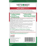 Vet's Best Dog Hot Spot Itch Relief Spray for Dogs, Dog Hot Spot Spray, Relieves Dry Skin, Rash, Scratching, and Licking, Itchy Skin & Hot Spots, anti-itch spray for dogs, Alcohol-Free, 16 oz