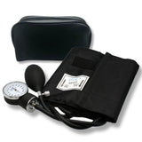 HCS Blood Pressure Cuff, Manual - Adult Aneroid Sphygmomanometer - Medical, Home, Elderly Care - BP Cuff Manual - Blood Pressure Cuff Arm Monitor w/Carrying Case