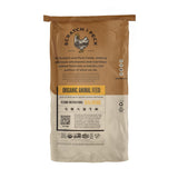Scratch and Peck Feeds Whole Grain Layer Mash + Corn Chicken and Duck Feed - 40 lbs Bag - Soy-Free - 16% Protein, Certified Organic and Non-GMO Project Verified Chicken Food