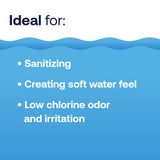 HTH Spa 86109 Bromine Tablets, Chemical Sanitizer for Spas & Hot Tubs - Fits All Floaters for Easy Application, Creates Soft Water Feel, No Chlorine Odor, Eliminates Bacteria & Algae, 2 lbs