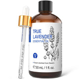 Lavender Essential Oil for Diffuser, Aromatherapy & Air Freshening, Ideal for Relaxing Tense Mood, Eliminating Odor, Creating Peaceful Atmosphere for Sleep, Bath & Work —30ml / 1.01 fl oz