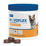 Advanced Soft Chews Hip and Joint Support Supplement for Medium Dogs - Movoflex 60 Count by Virbac