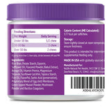 Dog Multivitamin Chewable - 22 in 1 Dog Vitamins and Supplements with Green Lipped Mussel & Omega 3 for Joints, Skin & Coat, Immune System - Senior & Puppy Multivitamin for Dogs - 60 Beef Chews