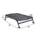 Momarsh Home Cot Breeze Elevated Pet Bed | Non Slip Feet with Breathable Mesh | Portable Dog Cot | Hot Spot Reducing | All in One Large Dog Bed for Indoor and Outdoor Use