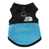 Generic Dog Shirts Pet T-Shirts Breathable Mesh Sleeveless Vest Summer Dog Clothes Pullover Lightweight Cat Clothes with Leash Ring Puppy Sweatshirt Outfits Dog Shirt for Small Dogs Boy Girl (Blue,S)