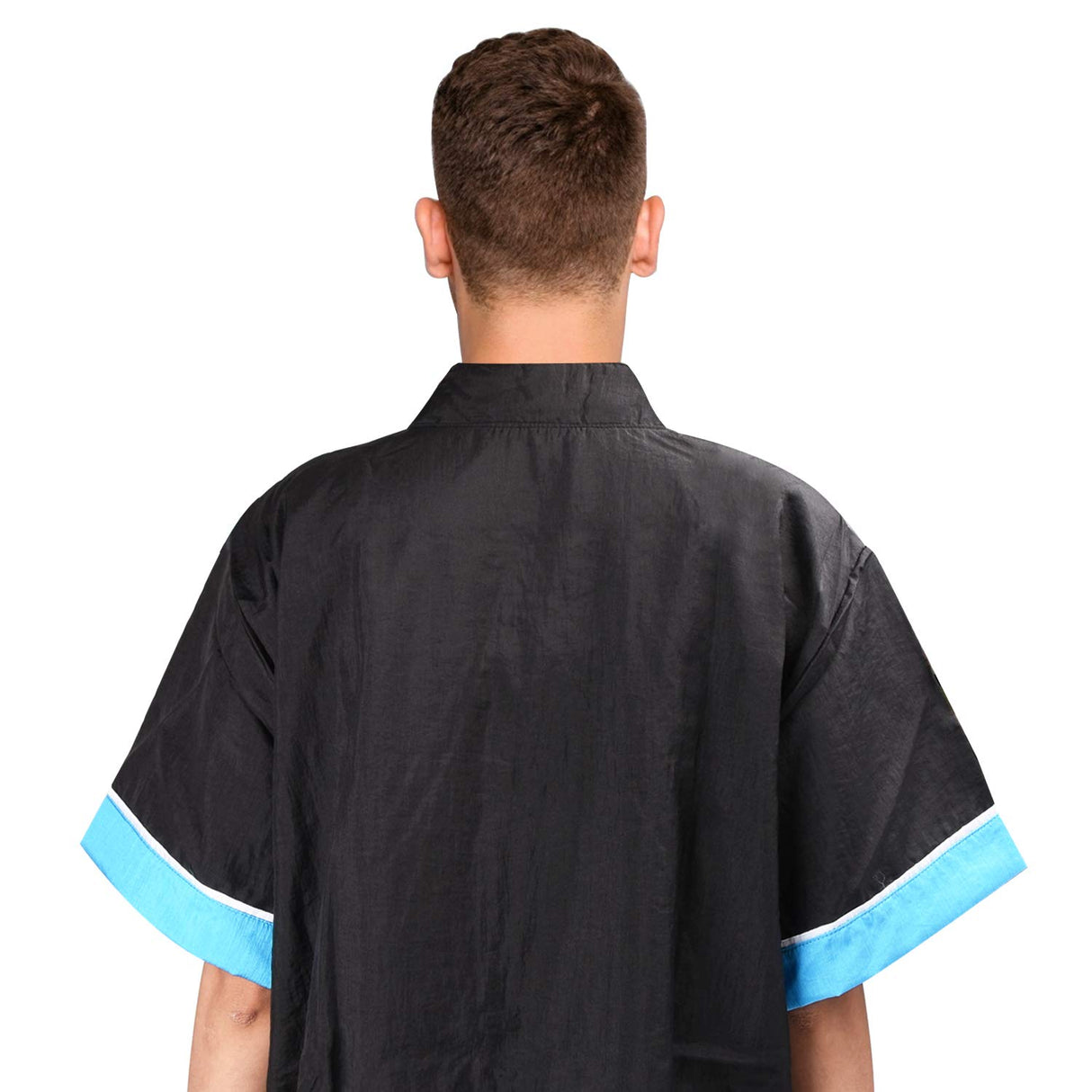 Noverlife Pet Grooming Jacket with Zipper, Large Size, Lightweight Hair Repellent Shirt Style Pet Groomer Smock for Dog Cat Grooming Pet Bath, Hair Salon Barber Hairdresser Work Clothes