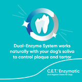 C.E.T. Oral Hygiene Chews for Dogs (Large / 30 count)