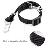 Waterproof Dog Car Back Seat Extender with Mesh Window – Large Pet Travel Bed & Backseat Bridge for SUVs, Trucks, Cars – Non-Slip, Foldable Seat Cover with Storage Pockets & 2 Dog Seat Belts (Grey)
