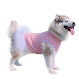 UOSIA Pink Large Big Dog Dresses Girl,Fashion Sweet Cute Sleeveless Lace Princess Wedding Birthday Tutu Skirt for Female Dogs 2XL