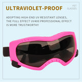 Dog Sunglasses,Doggles Anti-UV Protection,Pet Sunglasses with Adjustable Strap,Suitable for Motorcycle Car Driving Bike Riding Hiking Swimming Wind Dust Fog Dog Eye Protection