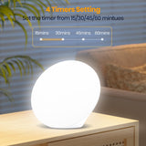 LASTAR Sun Lamp, 10,000 Lux Sunlight Lamp with Touch Control, 5 Brightness Level & 60Min Timer, One-Max Sun Lamp with Memory Function for Home/Office(White)