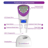 LumaSoothe Light Therapy for Dogs and Pets - LED Light Therapy for Pain Relief, Muscle & Joint Pain, Reduce Inflammation, Heal Wounds, & Clear Skin Problems with 2 Therapy Modes