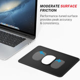 MROCO Essential Office & Gaming Mouse Pad, 30% Larger, 8.5” x 11” in, Black