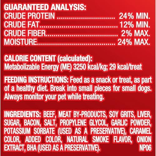 Pup-Peroni Dog Treats, Original Bacon Flavor, 5.6 Ounce (Pack of 8), Made with Real Bacon
