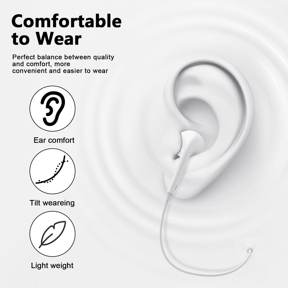 USB C Headphones for iPhone 17 16 15, 2 Pack [Apple MFi Certified] Wired Headphones USB C with Microphone & Remote Control Noise Cancelling for iPhone 17 16 15 Pro Max, Galaxy S26 S25 S24