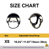 Enjoying Dog Helmets for Extra-Small Dog Breeds, Chihuahua Mixed Helmet and XSmall Goggles, Tiny to Small Dog Helmet Cat Hat with Ear Holes for Outdoor Motorcycing Biking, Adjustable, XS