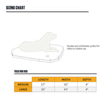 Carhartt Field Dog Bed, Durable Water Repellent Material W/Triple-Stitched Main Seams, Carhartt Brown, Large