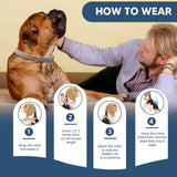 UDyoude Flea Collar for Dogs, Tick and Fleas Collar for Large Dog, Adjustable Dog Tick Collars for Medium & Large Breeds, Sturdy with 8 Months Protection-Pack of 2