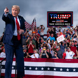 2Pack Trump 2024 Flags 3x5 Outdoor Made in USA-Double Sided 3 Ply Heavy Duty Take America Back with 4 Pcs Trump 2024 Sticker,Trump 2024 Flags Banner for Outside with 2 Brass Grommets UV protection Fade Resistant for Indoor Outdoor…