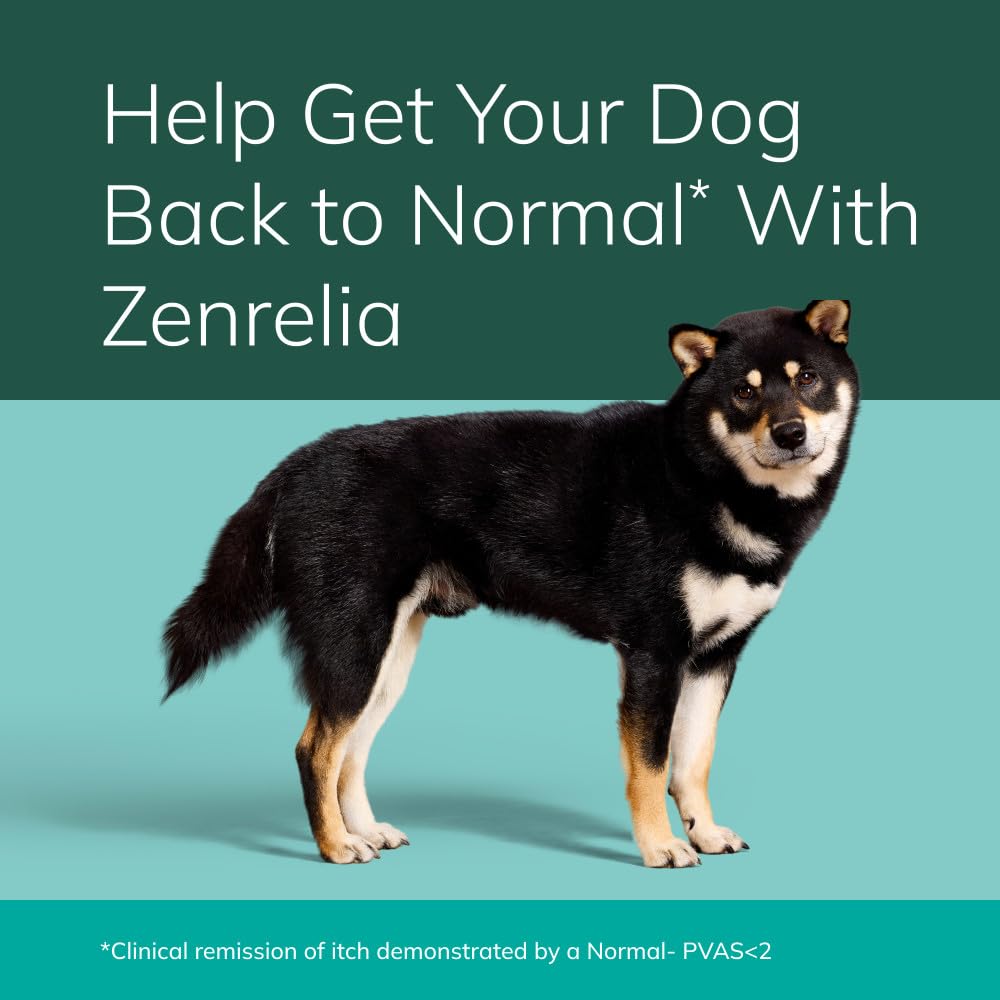 Zenrelia (ilunocitinib Tablets) | Once Daily Prescription Itch Relief for Dogs | 15 mg mg (30 Count)