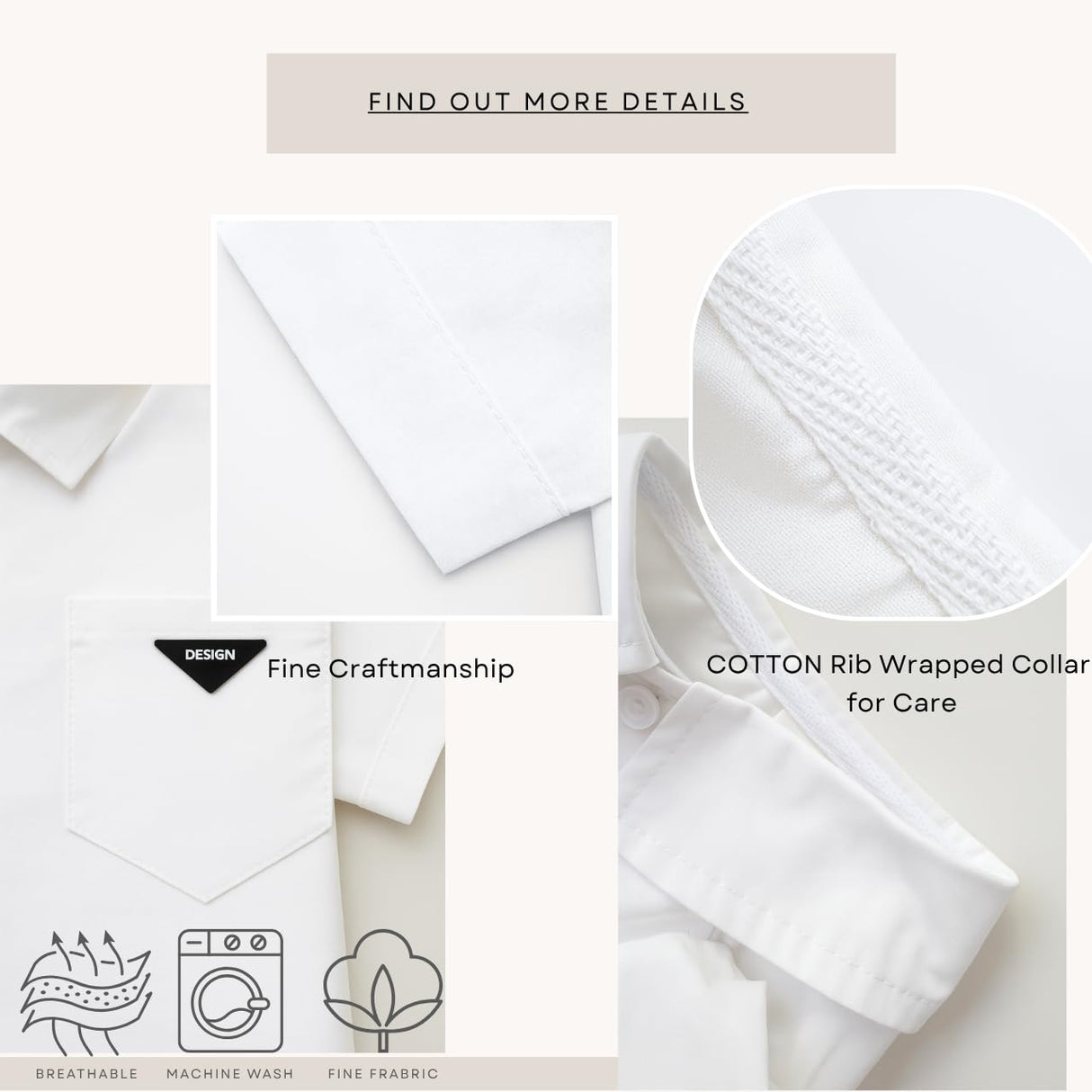 Luxury Pet Dress Shirt – White Designer Button-Up Outfit, Custumes, Formal Dog Shirt for Wedding, Birthday Party, Photoshoot, Puppy & Kitten Fashion Apparel (Medium 5.6–8.8 lbs)