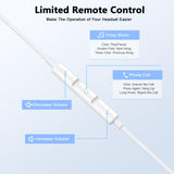USB C Headphones for iPhone 17 16 15, 2 Pack [Apple MFi Certified] Wired Headphones USB C with Microphone & Remote Control Noise Cancelling for iPhone 17 16 15 Pro Max, Galaxy S26 S25 S24