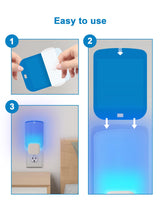 Dichroma 16 Pack Refill Cartridges for Raid Plug-in Essentials Flying Insect Light Trap Starter Kit Compatible with Raid Blue Light Trap for Fruit Fly Bug Mosquito Gnat Indoor