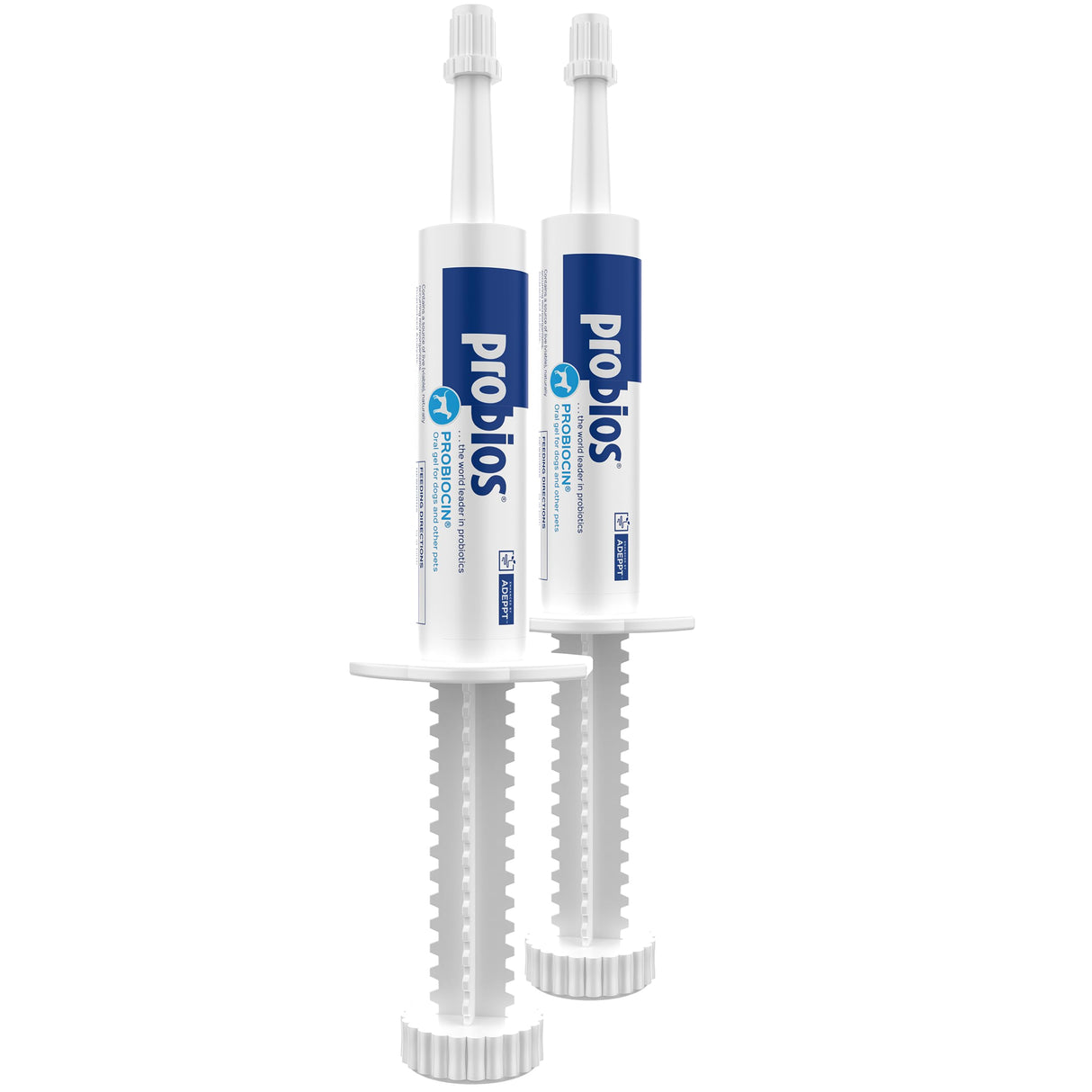 Probios Probiocin Oral Pet Gel for Dogs and Cats, Probiotic Supplement for Digestive & Immune Support, 15 g Tube (Pack of 2)