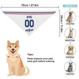 Toronto Dog Bandana Pet Gear Pet Apparel Select Any Name Any Number Gifts for Dogs Cats