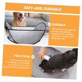 BCOATH Pet Shearing Bib Dog Haircut Apron Washable Hair Collector Foldable Grooming Hair Catcher for Home Use Cats and Dogs