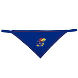 Pets First NCAA Kansas Jayhawks TIE Bandana, Size Large/X-Large. Dog Bandana Scarf Bib for Pet Cat Dog. The Ultimate Game-Day, Party Bandana