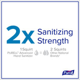 PURELL Advanced Hand Sanitizer Refreshing Gel, Clean Scent, 1 Liter Pump Bottle (Pack of 1) - 9632-04-CMR