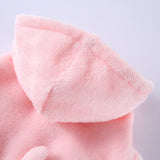 Petyoung Pet Bathrobe Dog Pajama Thickened Hooded Bathrobe Quick Drying and Super Absorbent Dog Bath Towel Soft Pet Nightwear for Puppy Small Dogs Cats