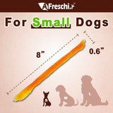 A Freschi srl Turkey Tendons for Dogs, Long-Lasting, Hypoallergenic Rawhide Alternative, Human Grade, Healthy Puppy Chews, Natural Dog Treats for Small Dogs, Strips, 10oz Pack