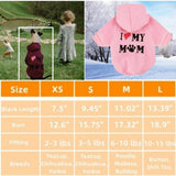 Clopon 3Pcs Dog Hoodie for Dogs Sweater Dog Clothes for Small Dogs Sweatshirt Puppy Coat Hood Clothing Winter Warm Cat Custume XS