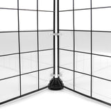 Tierecare 12 Pcs Cage Guard 13.8"x4.7" with Zip Ties Scatter Guard Clear Cage Liner Flexible Side Lining for Rabbit Guinea Pig C&C Metal Wire Playpen