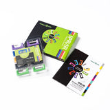SNAWOP Dental Polishing Strips 2 Packs Orthodontic Interproximal Reduction IPR/IR System Single Hand Use Teeth Enamel Kit (IR Strip System Kit)