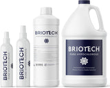 BRIOTECH Pure Hypochlorous Acid Spray and Cleanser, Original Premium HOCl Topical Solution, Multi-Purpose Cleaner, Family Approved & Pet Friendly, 1 gal ea, 2 ct