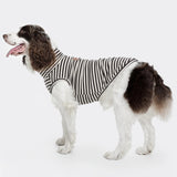 FUAMEY 2 Pack Dog Fleece Vest for Large Dogs,Shih Tzu Frenchie Stretchy Dog Sweatshirts Warm Dogs Pullover Winter Pet Sweaters with Leash Hole Puppy Turtleneck Sleeveless Grey L