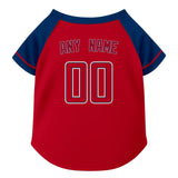 ANTKING Los Angeles A Dog T-Shirt Jersey Style Custom Name and Number Pet Clothes Gifts