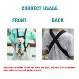 Leconpet Pet Carrier Backpack, Legs Out Adjustable Pet Front Cat Dog Carrier Backpack, Easy-Fit Dog Travel Backpack Carrier for Hiking Camping for Small Medium Puppies Cats (Fuchsia, L)