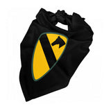 1st Cavalry Division Patch Dog Scarf Pet Bandana Cat Pet Bibs