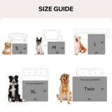 GASUR Waterproof Dog Blankets for Large Dogs, Dog Blanket for Couch Bed, Fleece Pet Blanket for Furniture Sofa Protector, Soft Pet Throw Blankets for Crate Car Outdoor, Washable, Twin 60"x80" Beige