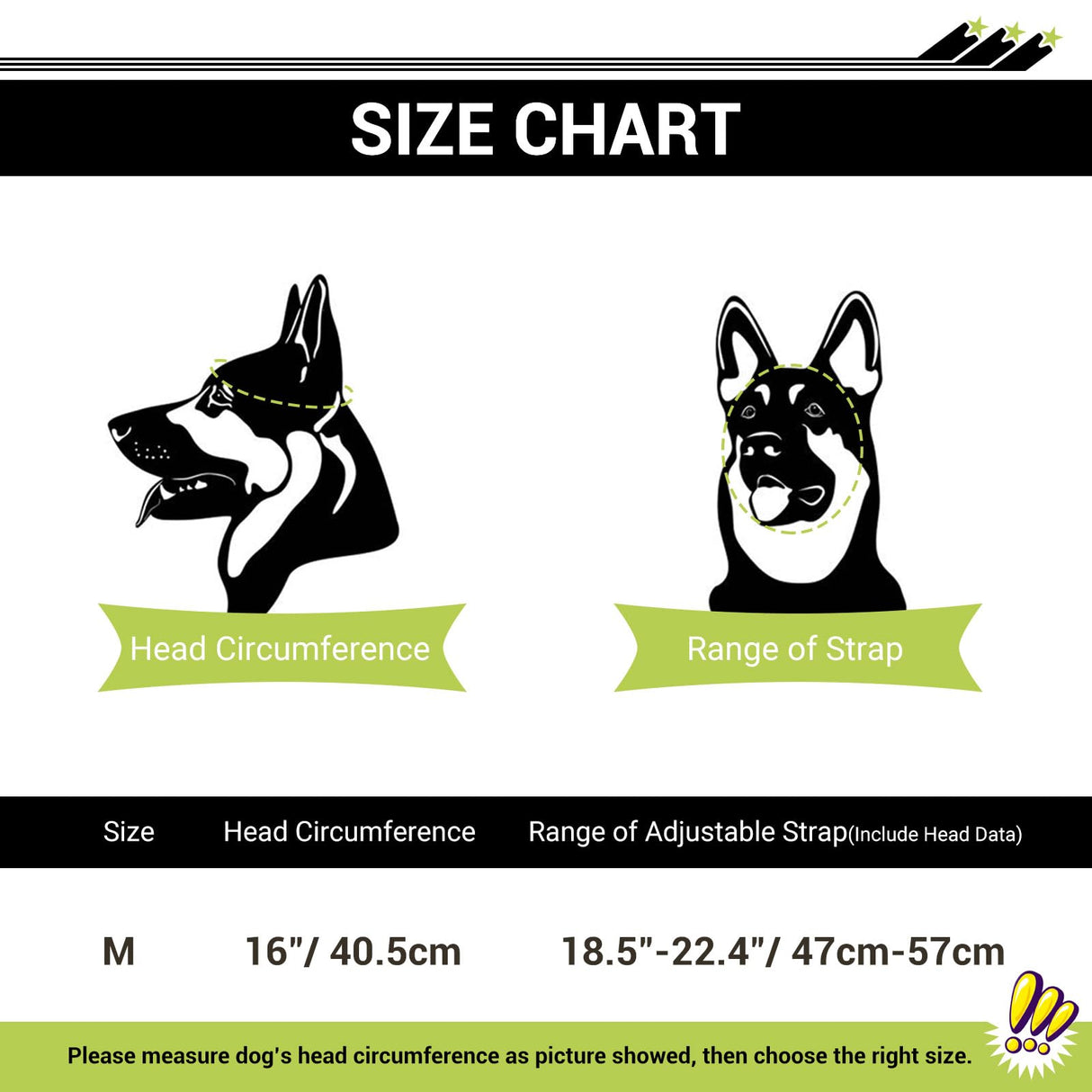 Billionchains Dog Goggles and Helmet Set - Anti-dust UV Protection Sunglasses, Durable Motorcycle Helmet With Ear Hole, Adjustable Pet Glasses for Medium to Large Dogs/Clear