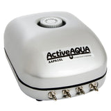 AAPA15L Active Aqua, 4 Outlets, 6W, 15 L/min Air Pump, Silver,Grey