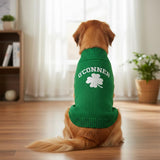 Grewear Personalized Dog Sweater, Custom Knit Sweater with Clover Embroidery, St. Patrick's Day Design for Dogs, Ideal Gift for Dog Owners, Pet Apparel Gift#1