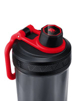 VOLTRX Shaker Bottle, Gallium USB C Rechargeable Electric Protein Shake Mixer, Shaker Cups for Protein Shakes and Meal Replacement Shakes, BPA Free, Made with Tritan, 24oz, Red