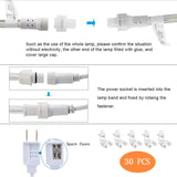 100ft LED Rope Lights Outdoor, 720 LED Connectable and Flexible Tube Lights with 8 Modes, Waterproof LED Rope Lighting for Garden, Patio, Pool, Bedroom, Party, Indoor Outdoor Christmas Decor (Green)