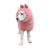 DERPYCHAPPY Premium Dog Towel Robe & Dog Bathrobe for Drying Dogs Made in Korea | Super Absorbent Quick & Adjustable Microfiber Bath Towel for Cats & Puppy Robes After Bath | Soft Warm Coat (Pink,XL)